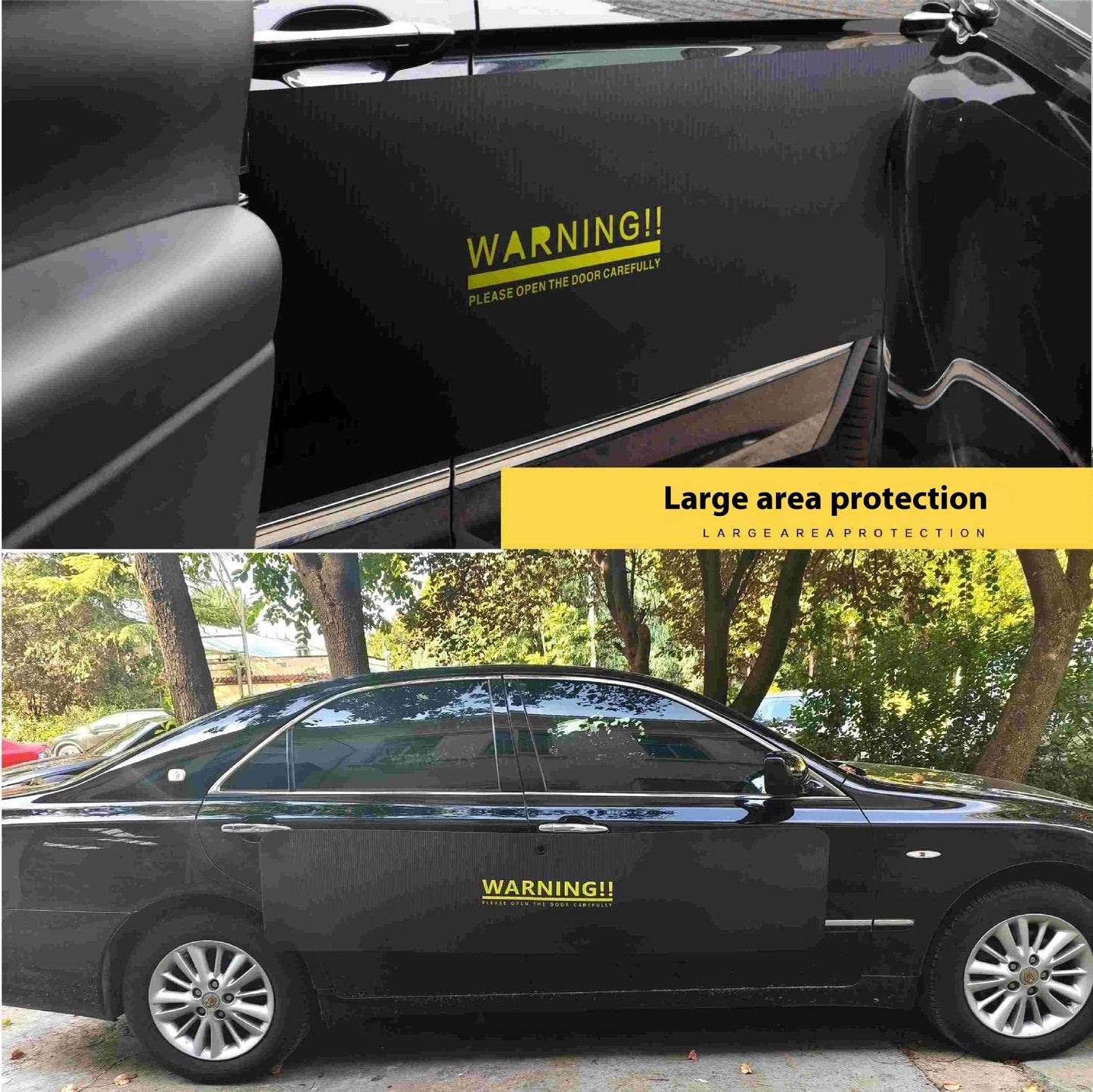 CarsProtector Matte an AutotĂźr seitlich