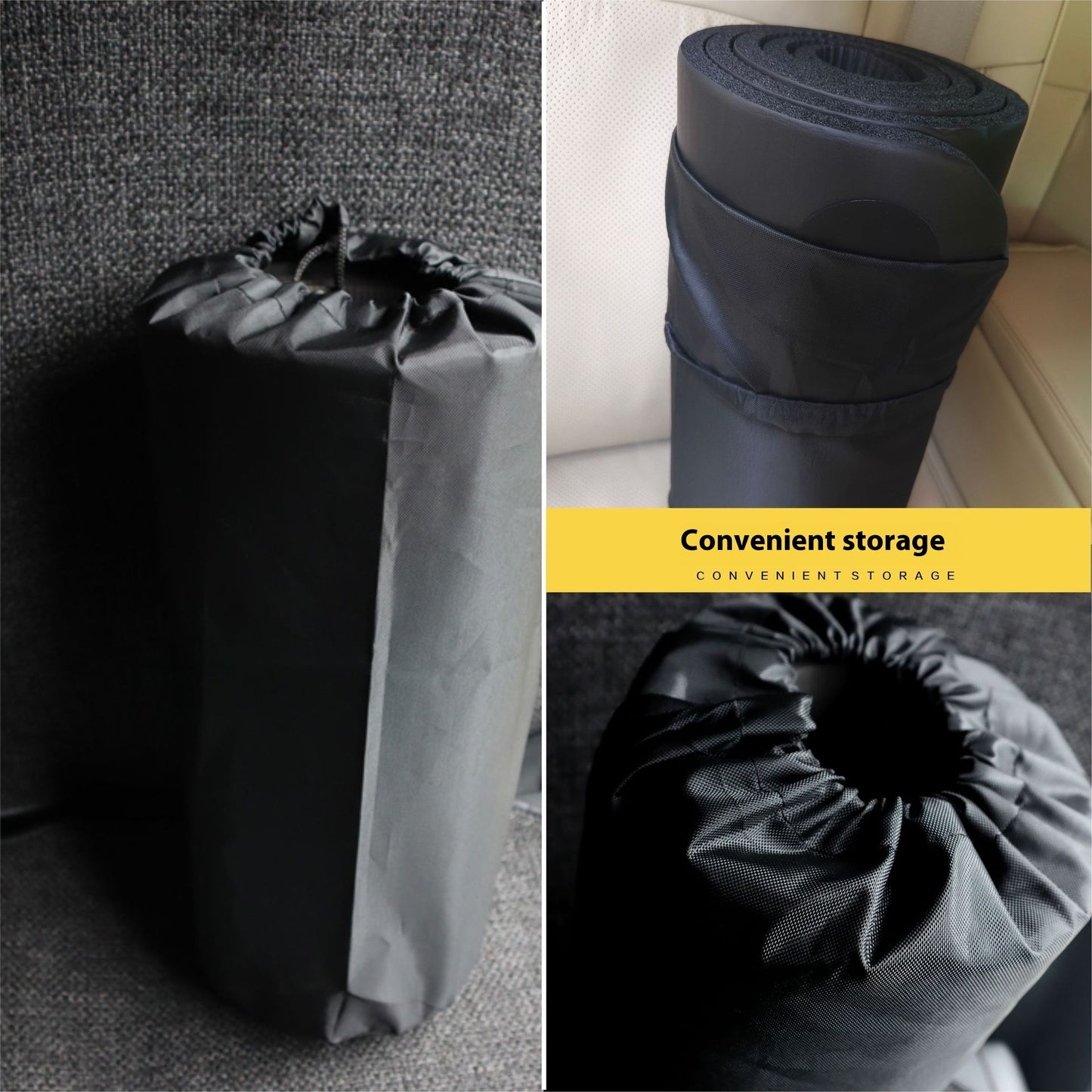 CarsProtector Matte eingerollt und im passender Tasche verstaut