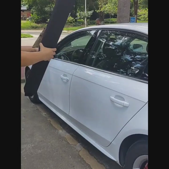 Videoanletung zur befestigung des Schaumstoffes am Auto