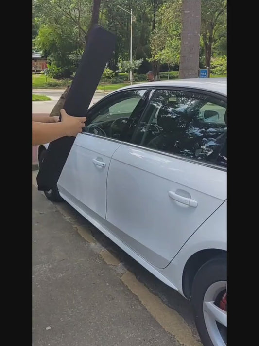 Videoanletung zur befestigung des Schaumstoffes am Auto